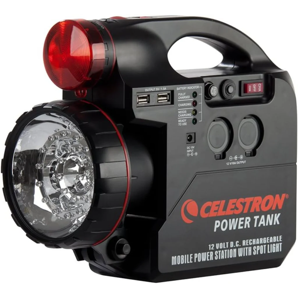 Batería para telescopios